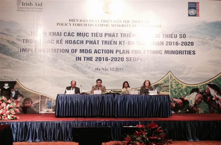 ເວທີປາໄສຜັນຂະຫຍາຍບັນດາຄາດໝາຍພັດທະນາຊົນເຜົ່າສ່ວນໜ້ອຍ